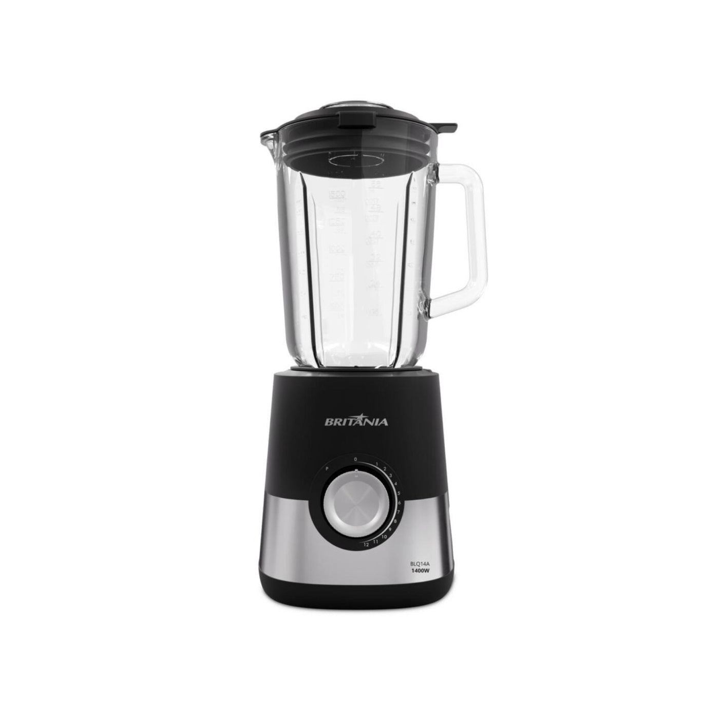 Licuadora Britania 12Vel. 1400W. Vidrio BLQ14A