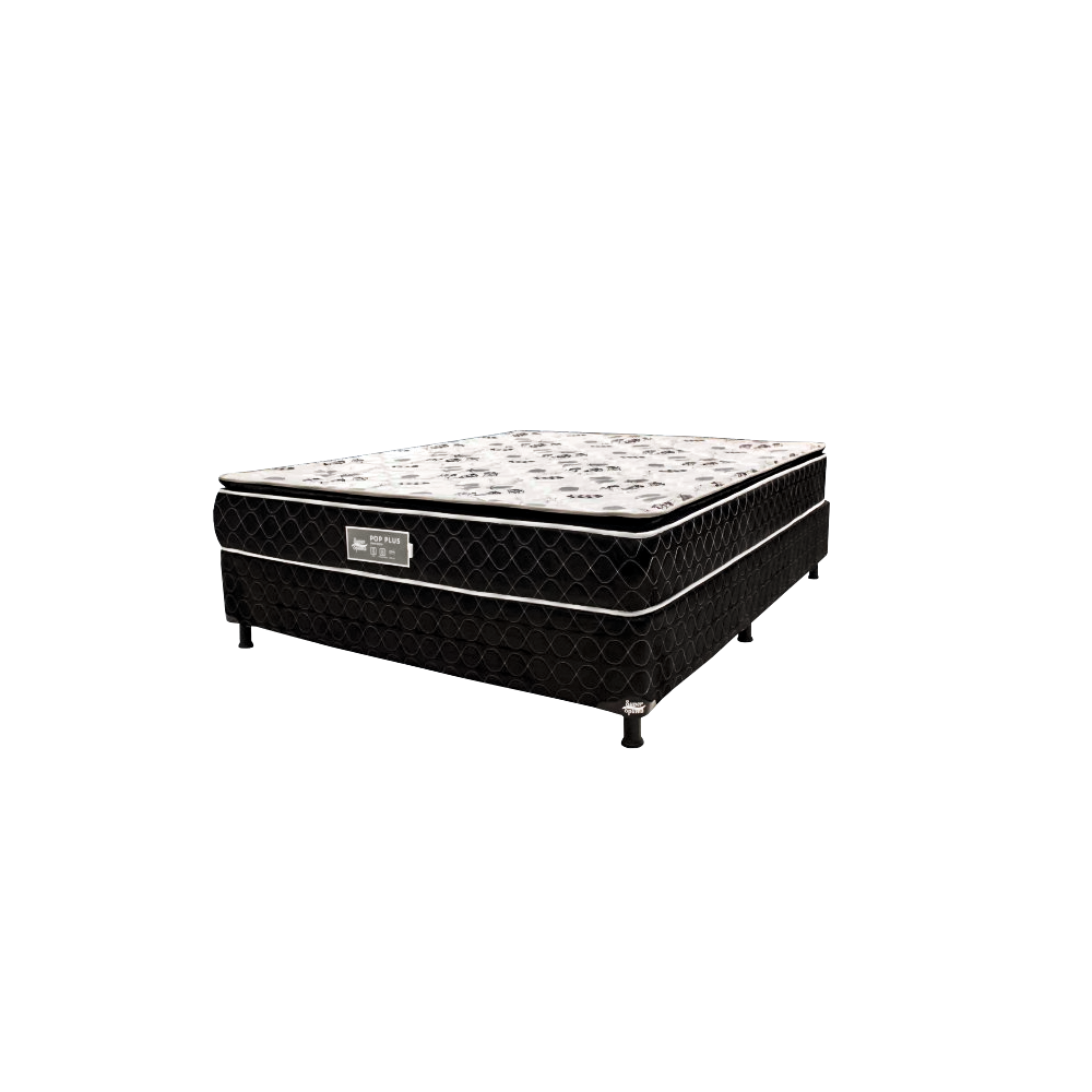 Cama Base + Colchon SP Pop Plus 160x190