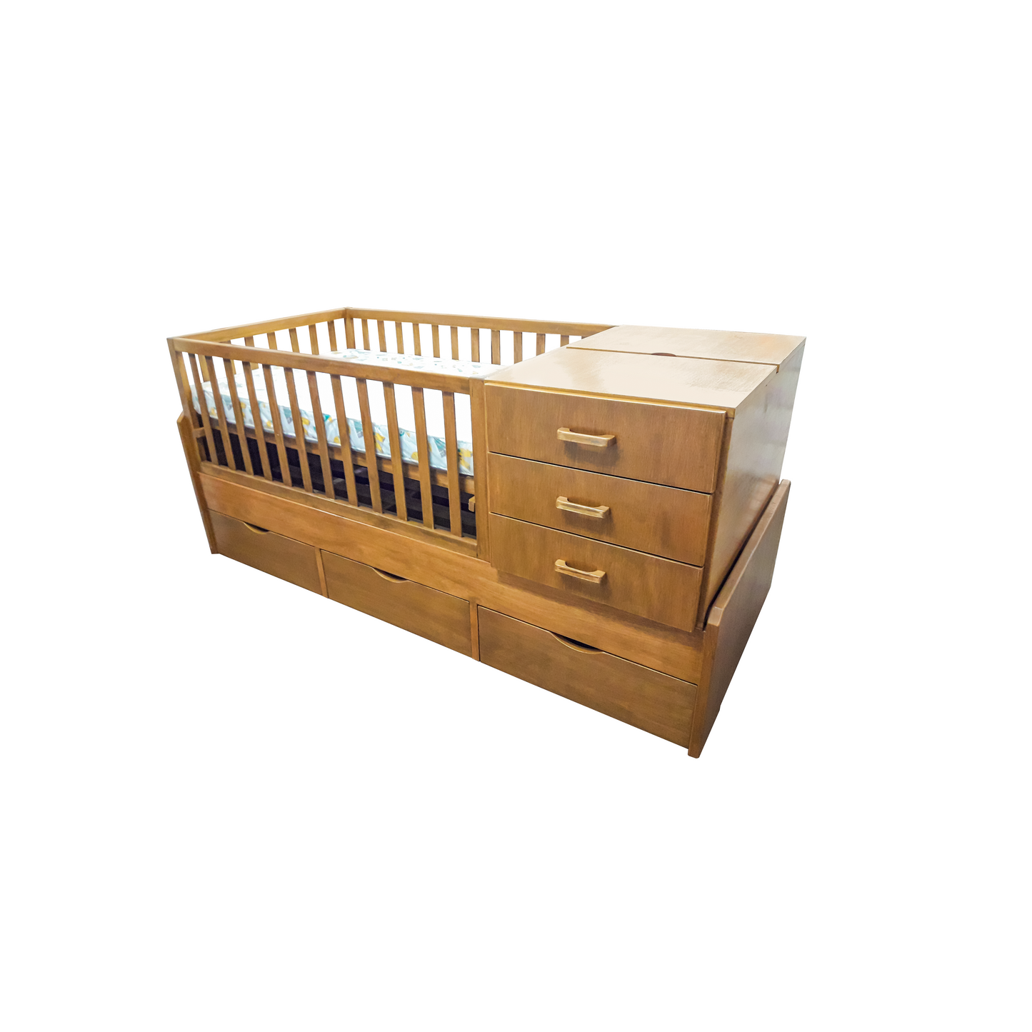 Cama Cuna Torres c/Cómoda y Cajones