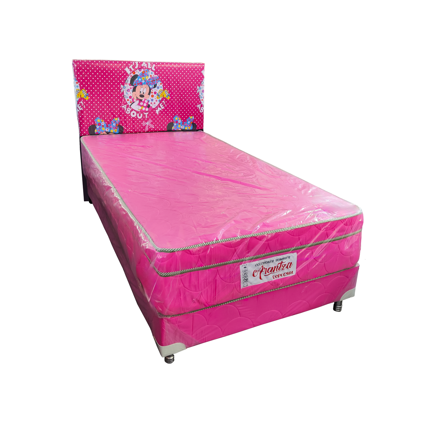 Cama Somier Arantza 100cm. Completo
