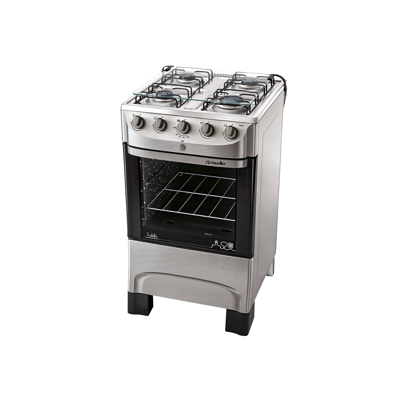 Cocina Mueller 4H Fratello Enc. Eléctrico