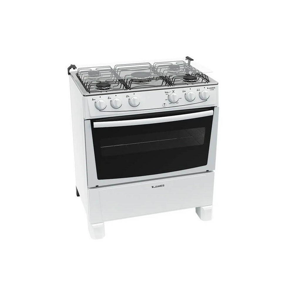 Cocina James 5 Hornallas C150 Plus Blanco