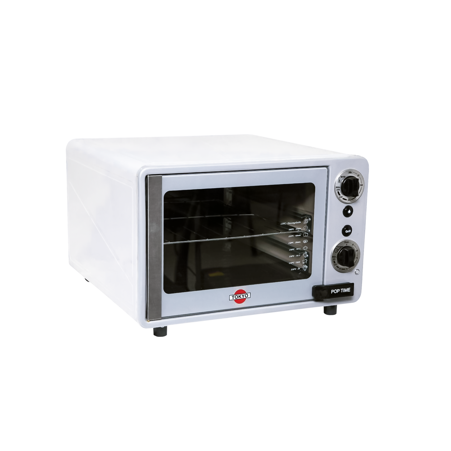 Horno Eléctrico Tokyo Pop Time 45Lts. c/Timer