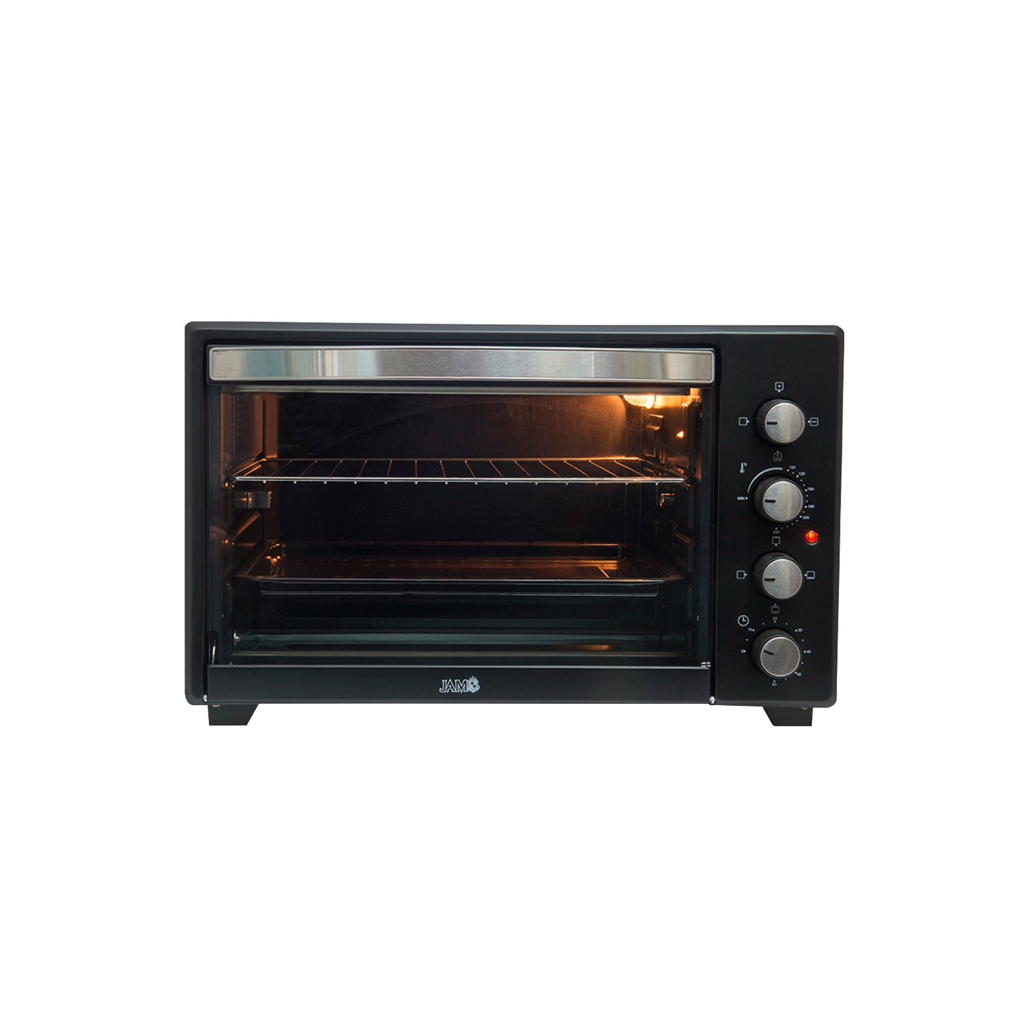 Horno Eléctrico JAM 42Lts. Spiedo 2000w.