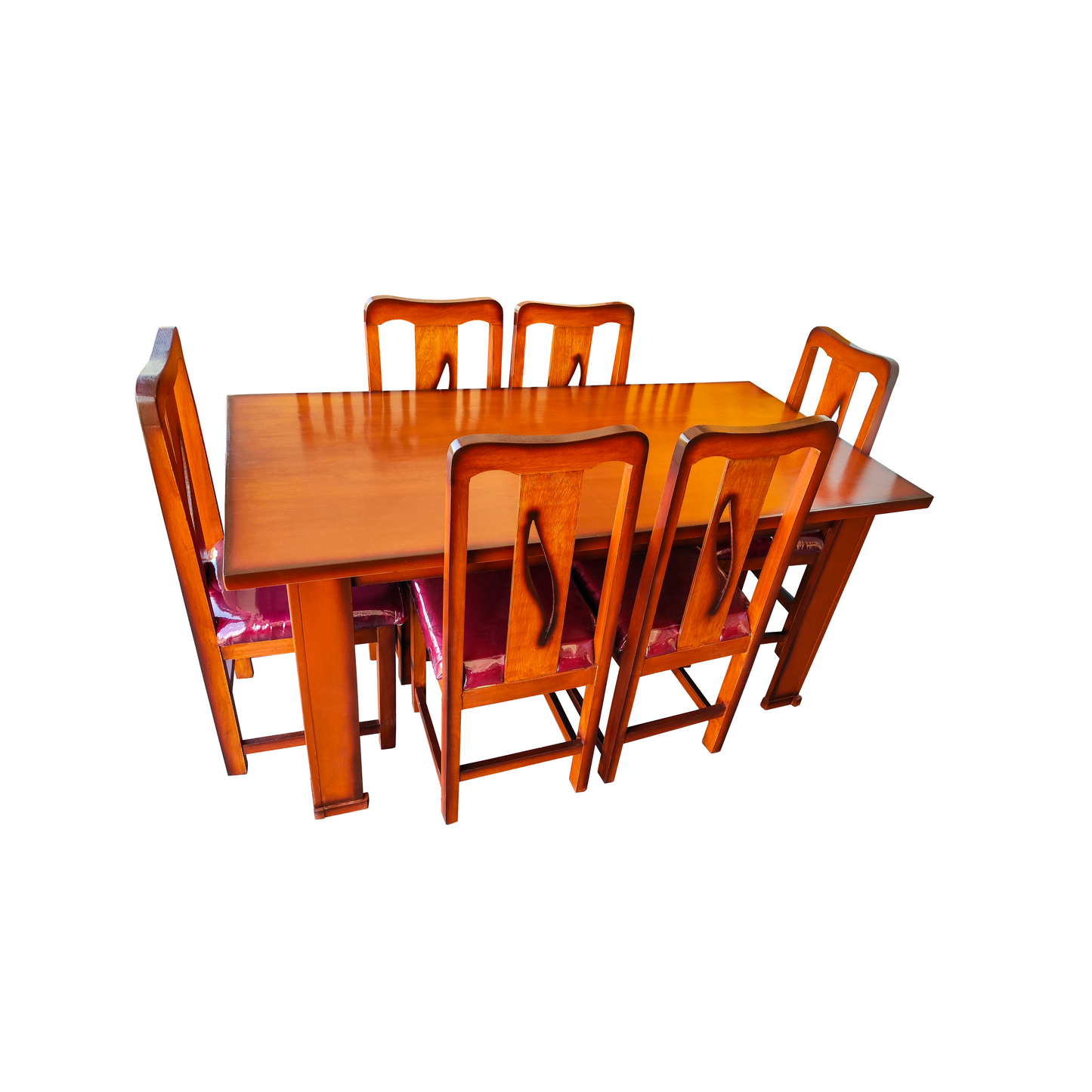 Mesa c/6 Sillas Filipina Tapizada