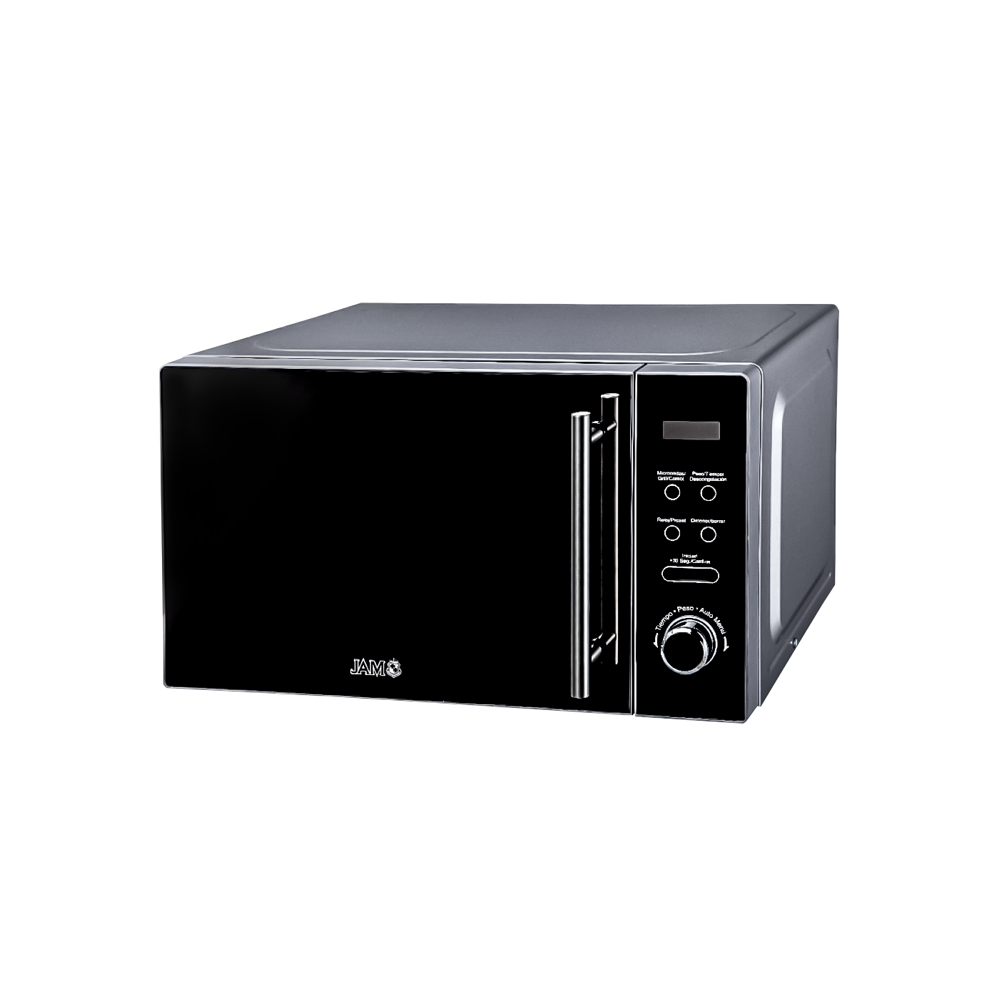 Microondas JAM 20lts. Digital Inox. c/Grill