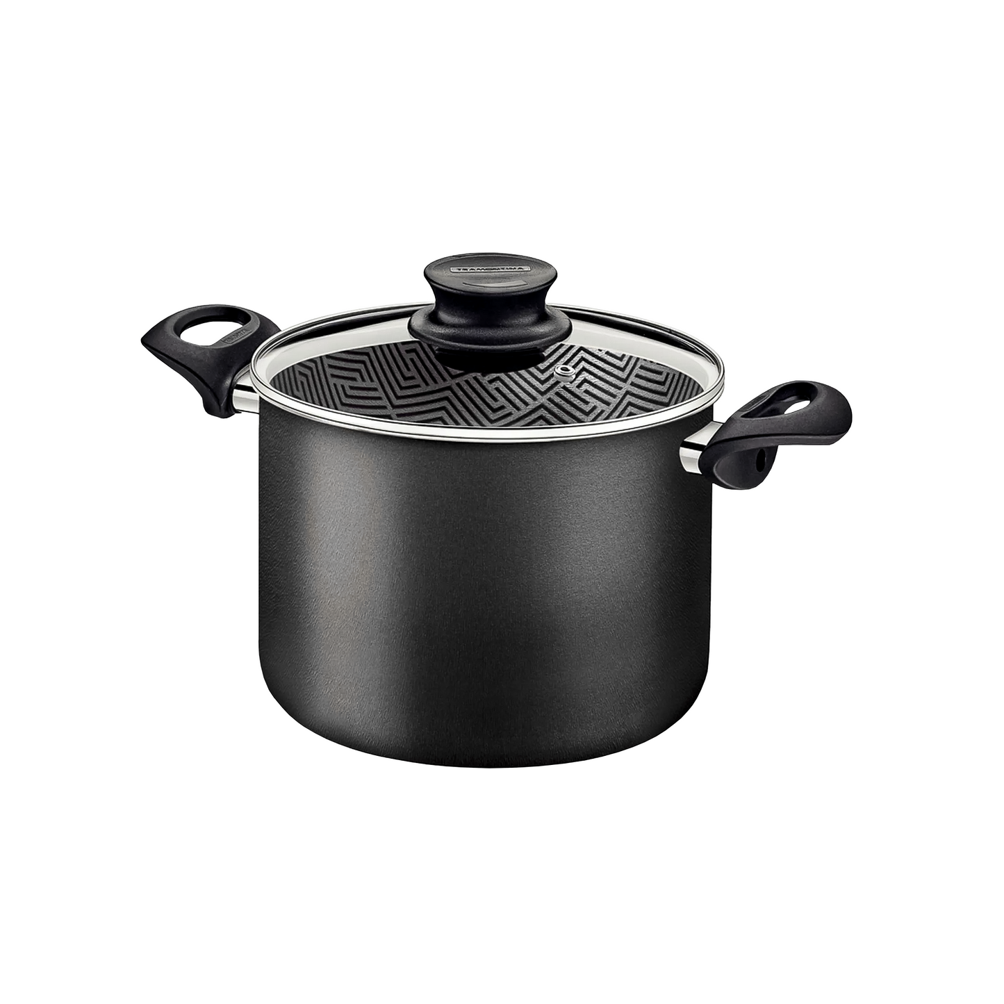 Olla Tramontina París 28cm. 11,8Lts. Negra