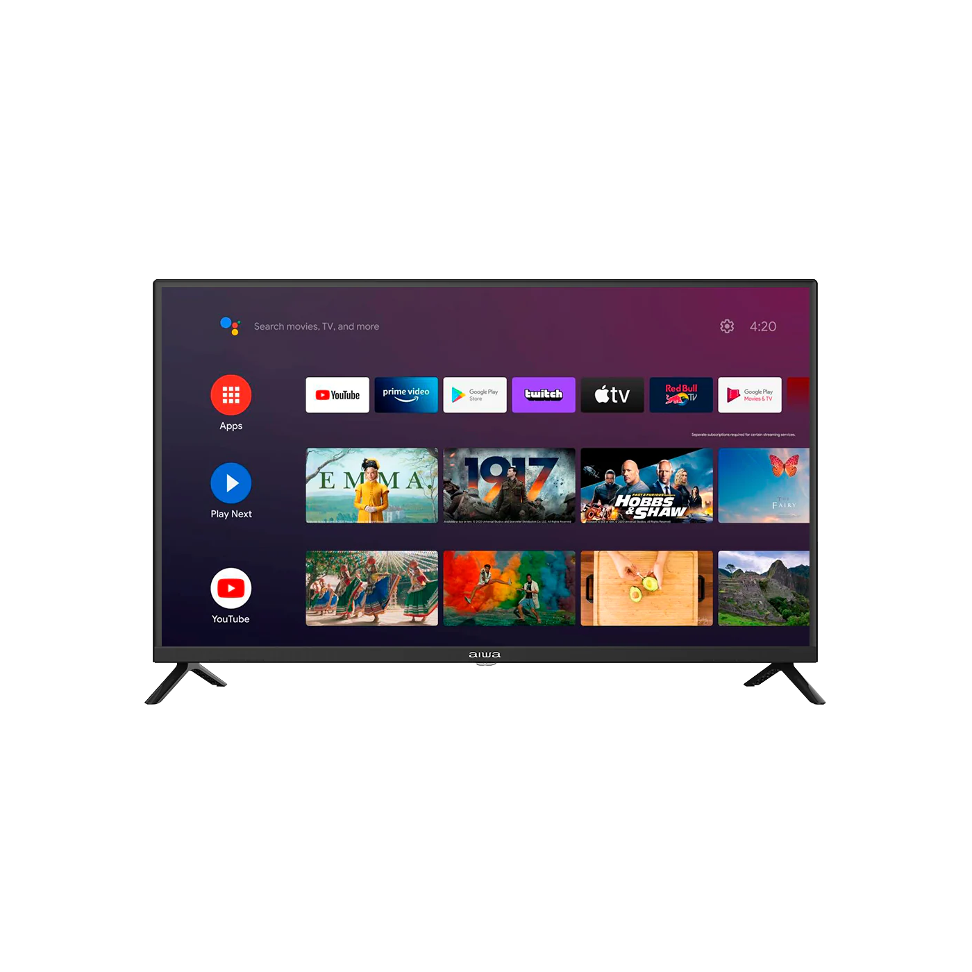 Televisor Aiwa 42" LED Smart FHD