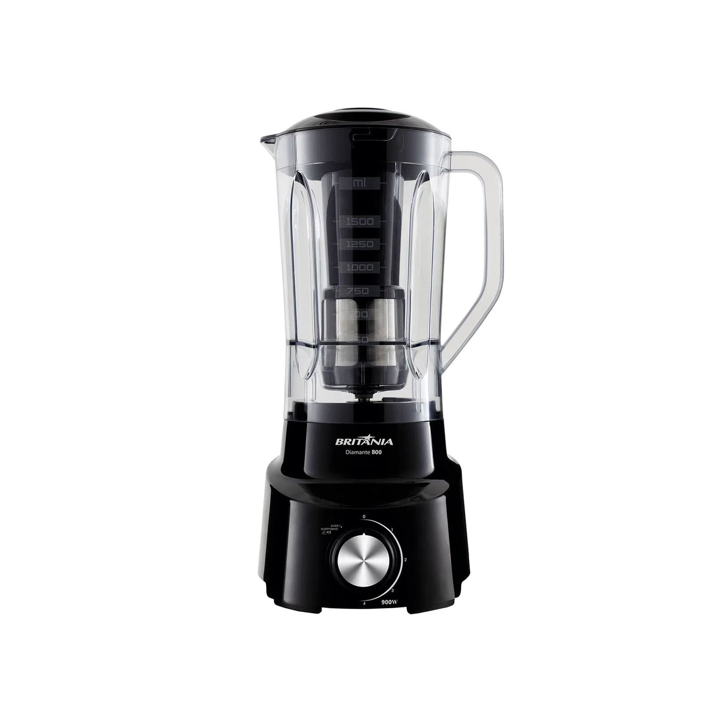 Licuadora Britania 4Vel. Diamante 800 1050W. 2,6Lts.