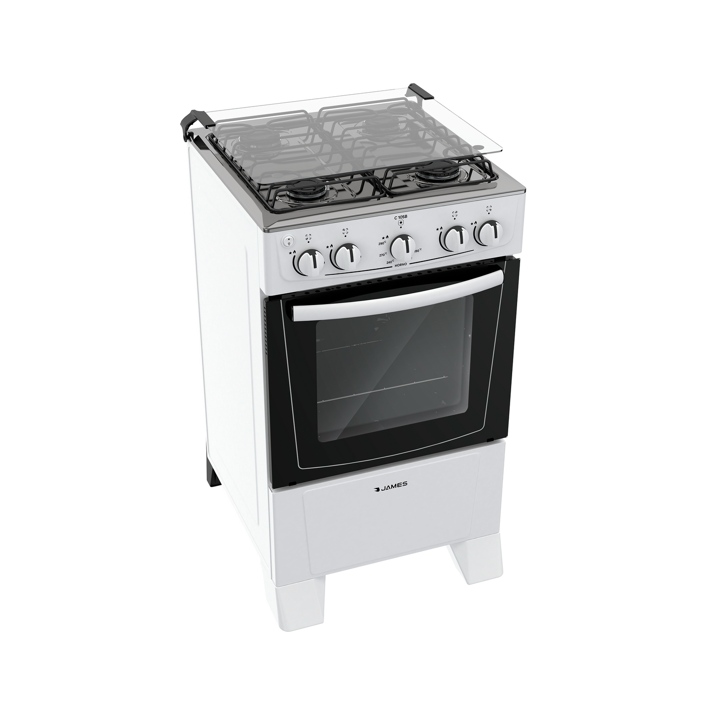 Cocina James 4H. C105 Plus Blanco