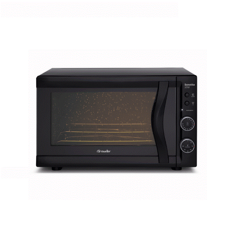 Horno Eléctrico Mueller Sonetto G3 Negro