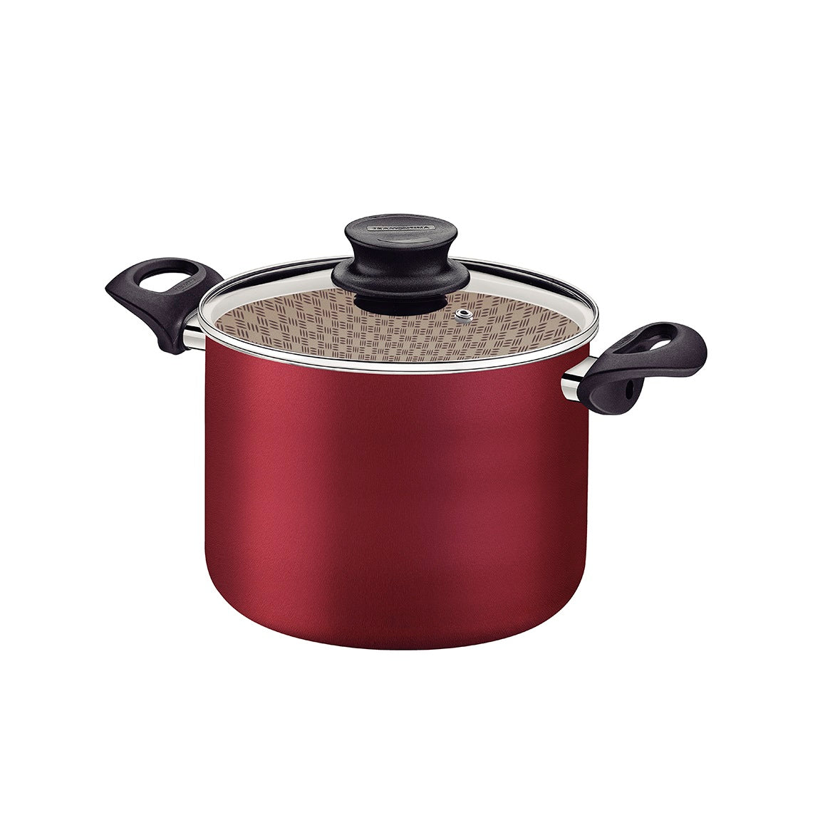 Olla Tramontina París 28cm. 11,8Lts. Bordo