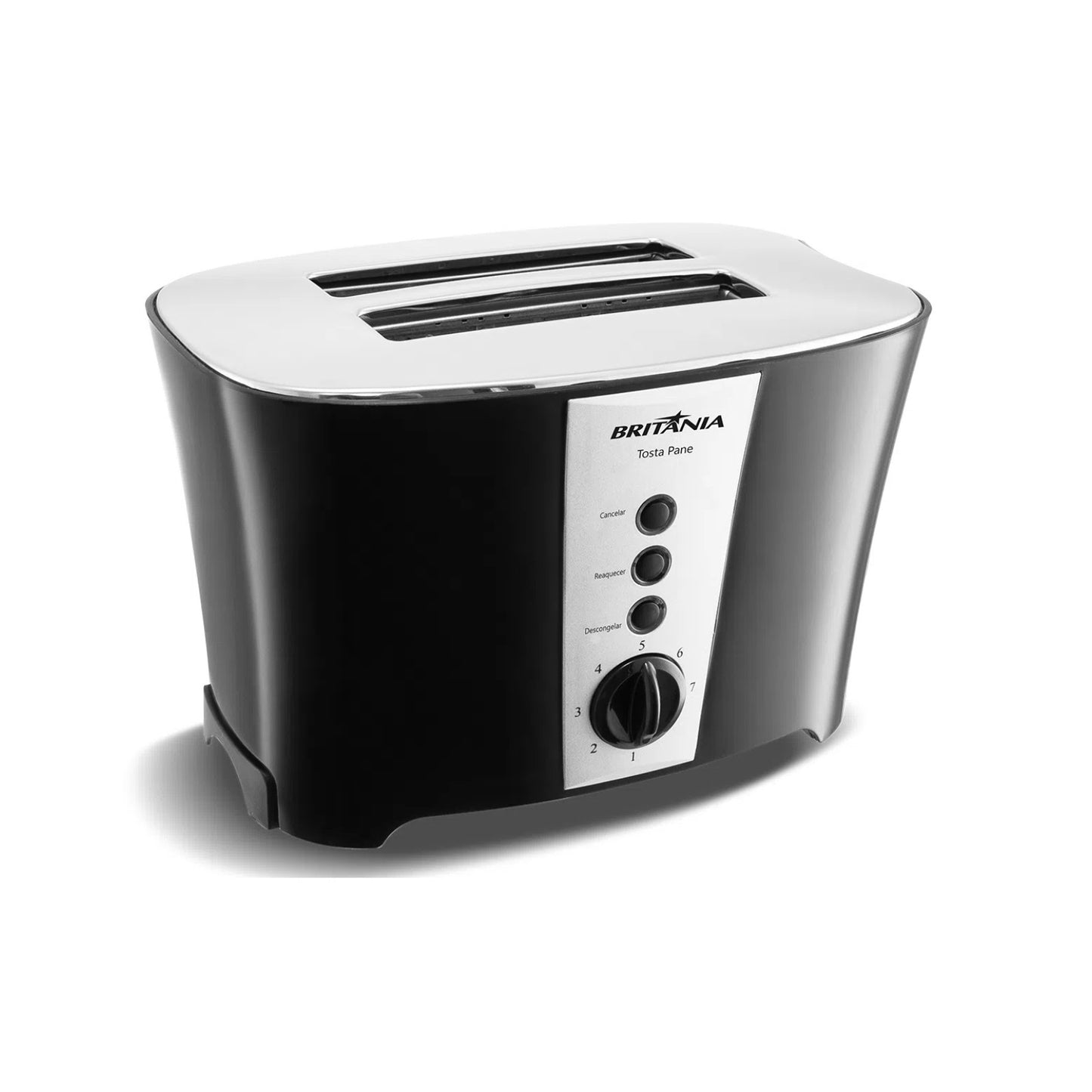 Tostadora Britania Tosta Pane Negra
