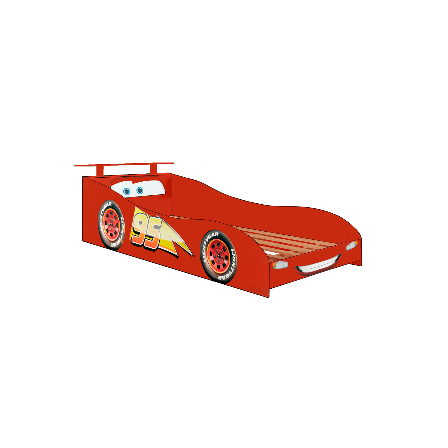 Cama Infantil Cars 100cm
