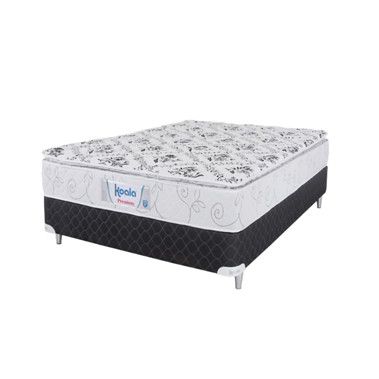 Cama Base + Colchón Premium Koala 140x190cm