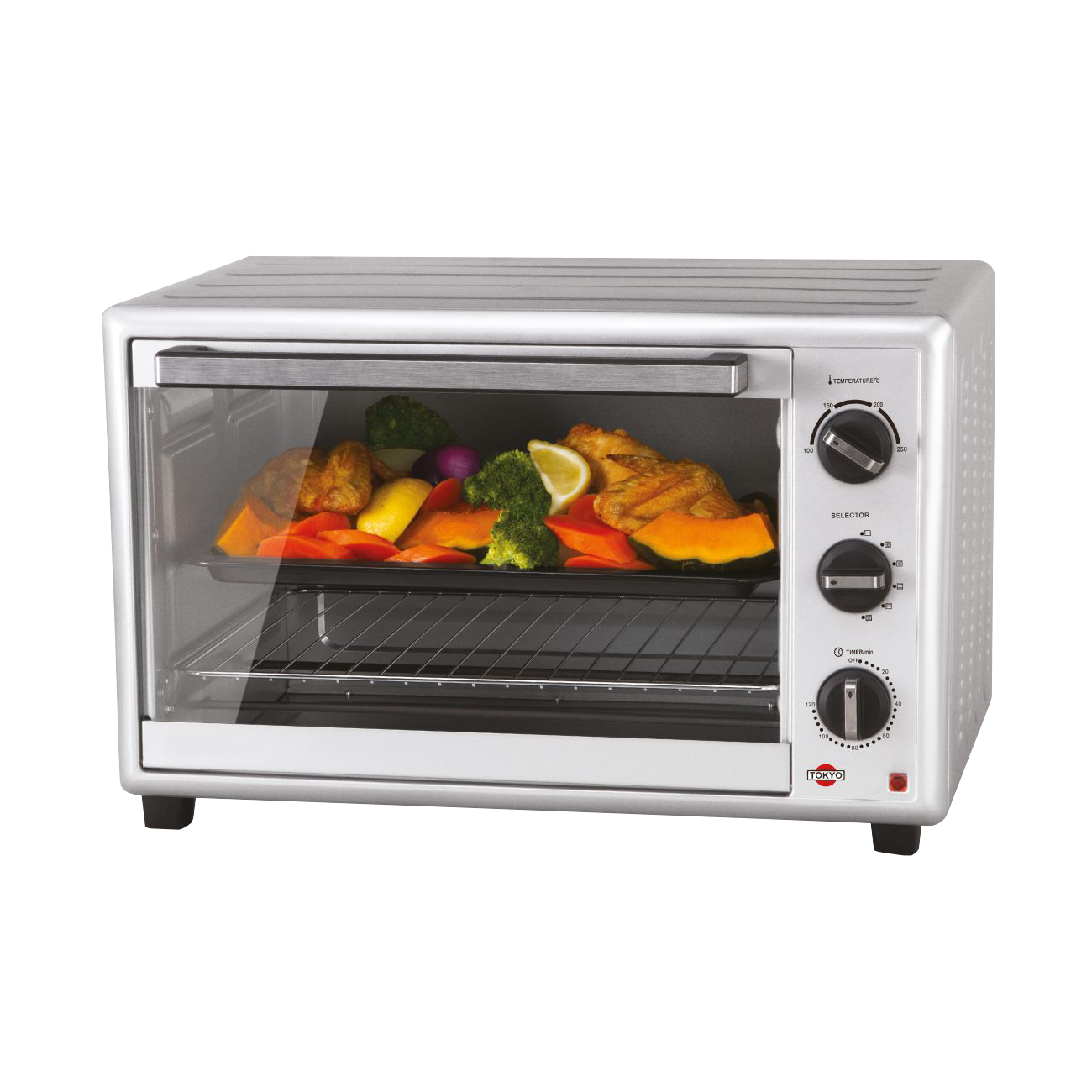 Horno Eléctrico Tokyo 36lts. Elite Rotisserie