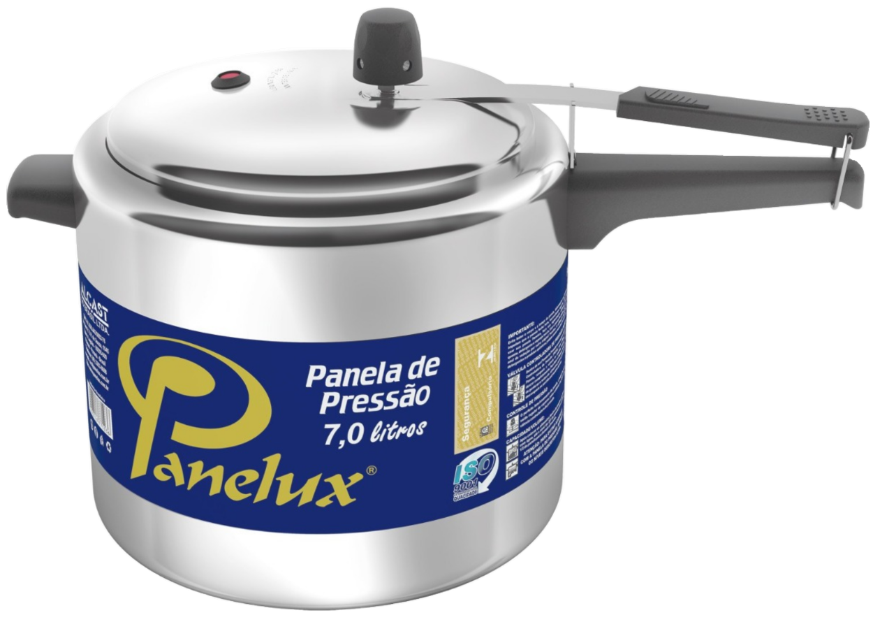 Olla a Presión Panelux 7Lts. Aluminio