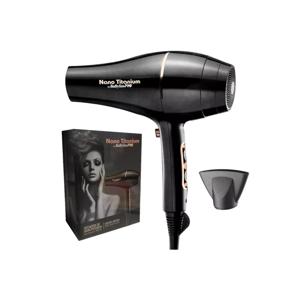 Secador BaByliss Rose Gold Black