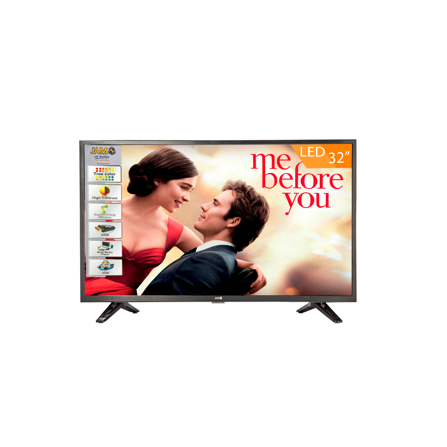 Televisor Jam Led 32'' Smart HD Linux Ultraslim-32FCS