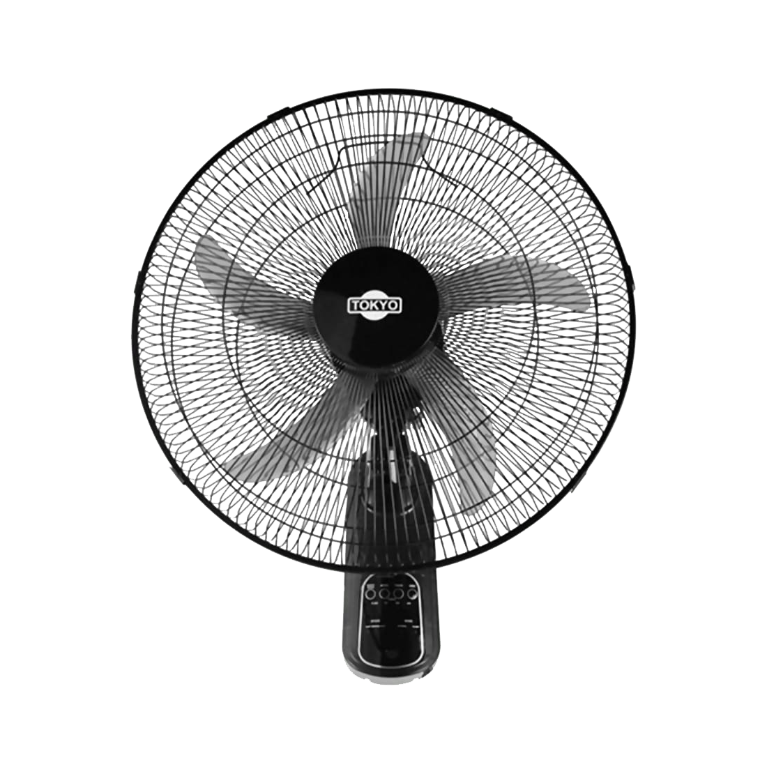 Ventilador Tokyo de Pared 18'' 5 Aspas c/Control