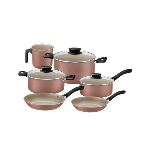 Juego de Ollas Tramontina 6P. Mocaccino Linz