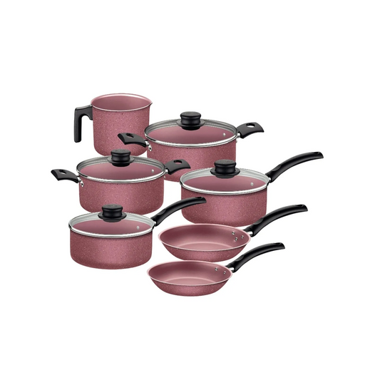 Juego de Ollas Tramontina 7P. Turim Rosa