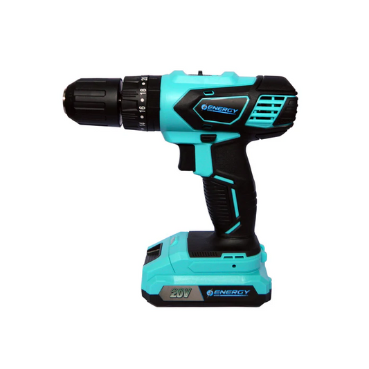 Taladro Atornillador Energy Percutor 20V.