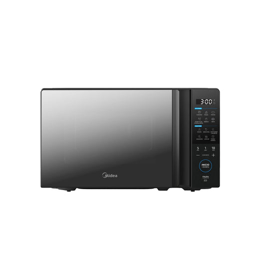 Microondas Midea 20Lts. Negro Espejado