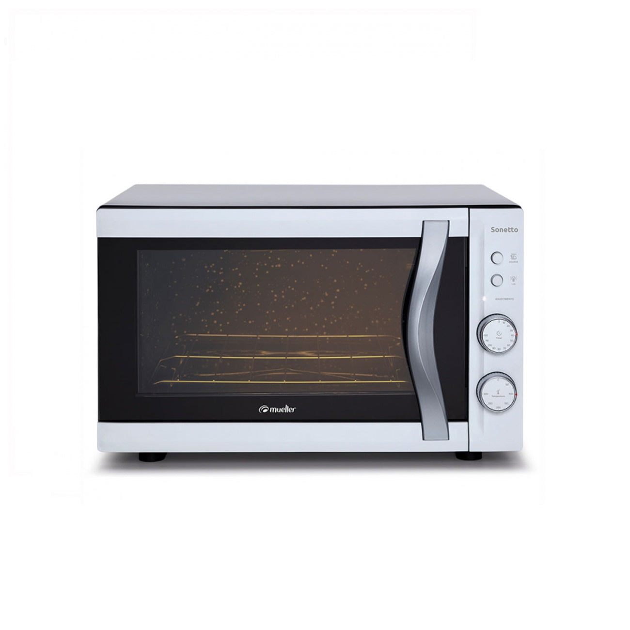 Horno Eléctrico Mueller 44lts. Sonetto G3 Blanco