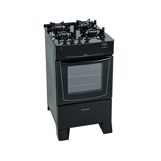 Cocina James C690 P Top Glass Negra