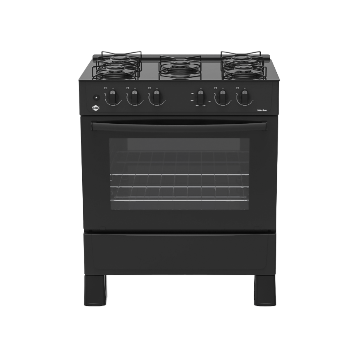 Cocina Tokyo Dallas Glass 5H. Negro