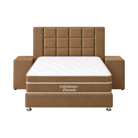 Cama Somier Goldens 120 Completo