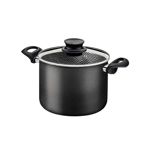 Olla Tramontina París 28cm. 11,8Lts. Negra
