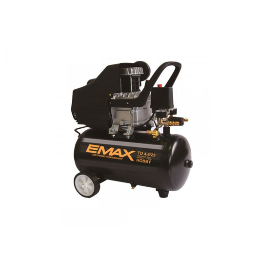 Compresor Emax 25Lts. a Piston 2HP.