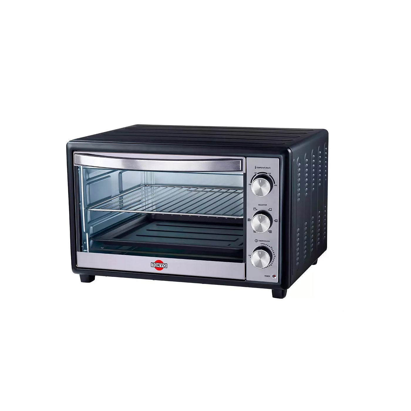 Horno Electrico Tokyo 46Lts. Listo Plus Negro