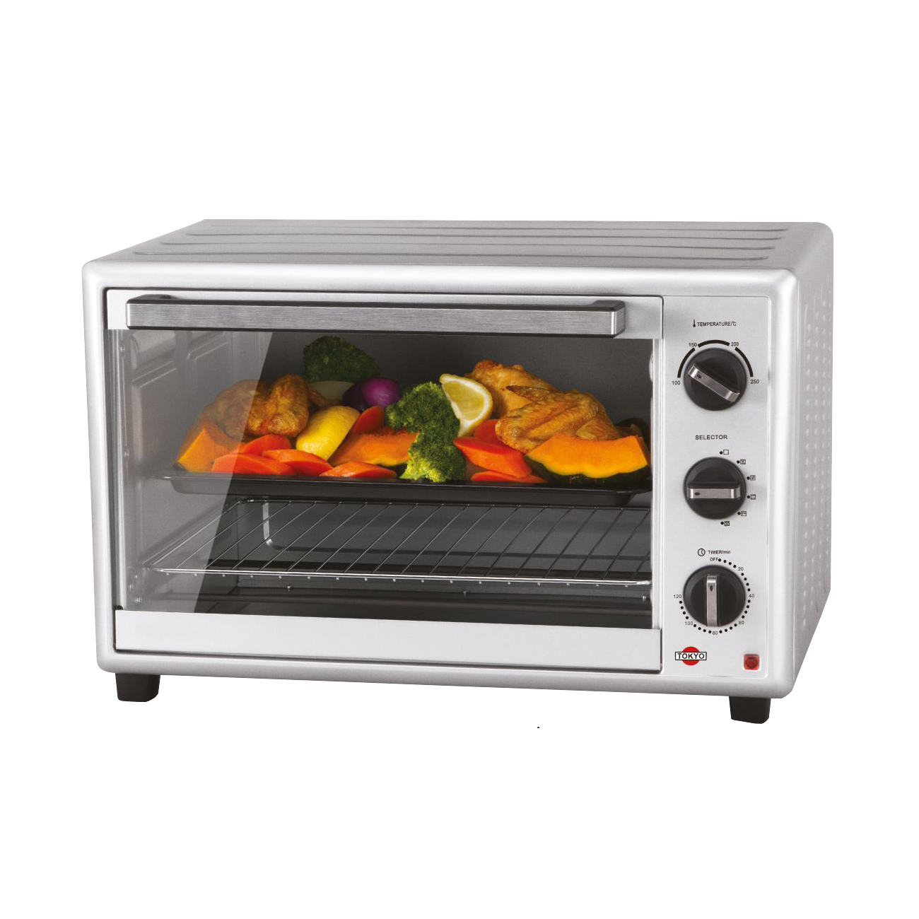 Horno Eléctrico Tokyo 46lts. Elite Rotisserie