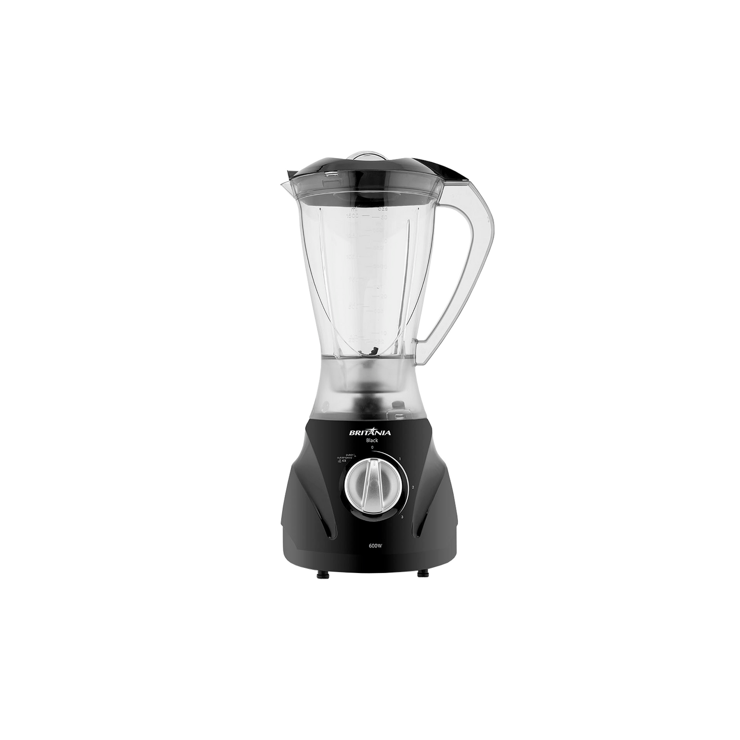 Licuadora Britania 4 Vel. 600W Black